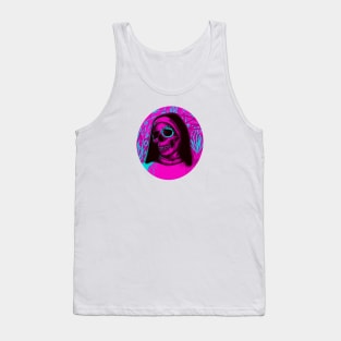 Pop art skull Tank Top